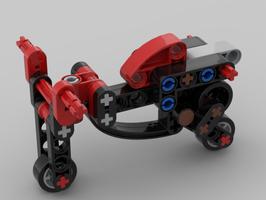 Набор LEGO MOC-165729 Motorbike with suspension