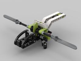 Набор LEGO MOC-166066 Ornithopter with functioning and folding wings