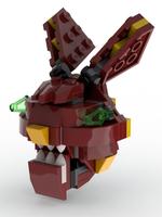 Набор LEGO MOC-166212 31073-1 Alternate Monty Python Rabbit Bust