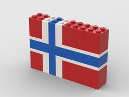Набор LEGO Norway flag