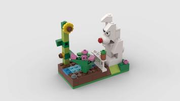 Набор LEGO MOC-166868 Rabbit Garden