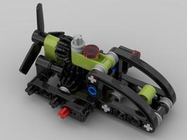 Набор LEGO MOC-167198 Hovercraft with working propeller