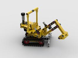 Набор LEGO MOC-167887 42163 Mini Excavator