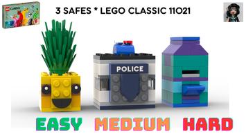Набор LEGO MOC-168022 11021 3 Safes