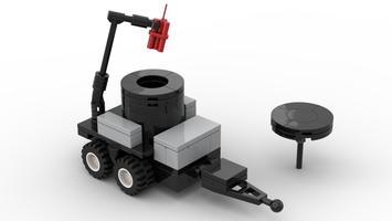 Набор LEGO MOC-168131 EOD Trailer