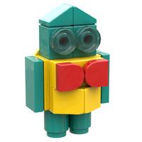 Набор LEGO He^s a massive nerd He^s Bobot/Tacoboi