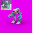 Набор LEGO MOC-168338 crab transformer from LEGO Creator set 31128: Dolphin and Turtle