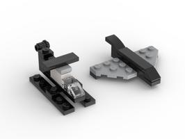 Набор LEGO MOC-168555 Mini helicopter and airplane