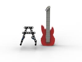 Набор LEGO MOC-168585 Mini Stratocaster Guitar