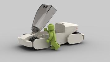 Набор LEGO MOC-168592 Futuristic Civilian Car