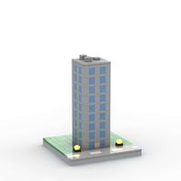 Набор LEGO MOC-169086 Mini Skyscraper