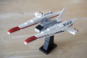 Набор LEGO MOC-22931 Space Frigate (with stand)