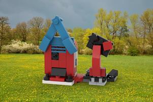 Набор LEGO MOC-22942 30572 House and tree