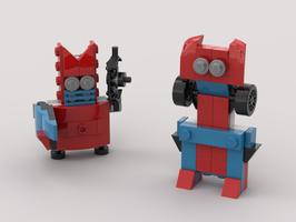 Набор LEGO MOC-23010 30572 Batrobot and Dobbybot