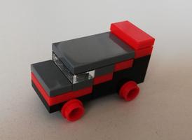 Набор LEGO MOC-23162 Tower Bridge (10214) Miniscale A-Team Van