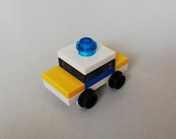 Набор LEGO MOC-23163 Tower Bridge (10214) Miniscale Police Car