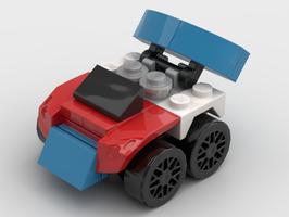 Набор LEGO MOC-23345 30572 Mini Racer