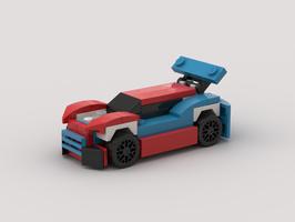 Набор LEGO MOC-23403 30572x2 Futuristic rallye car