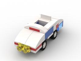 Набор LEGO MOC-23906 Mondrian Art Police Car