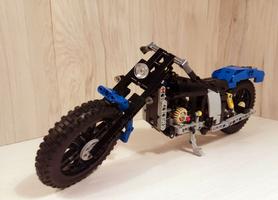 Набор LEGO MOC-24021 42063 C model Motorcycle