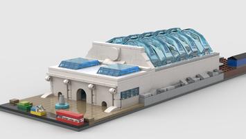 Набор LEGO MOC-24023 Central Station