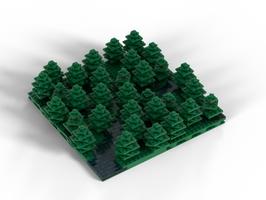 Набор LEGO MOC-24267 Forest Landscape