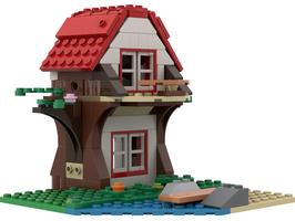 Набор LEGO Built-In Treehouse