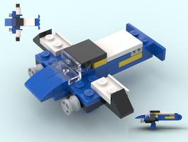 Набор LEGO MOC-24502 Aircraft (30475)