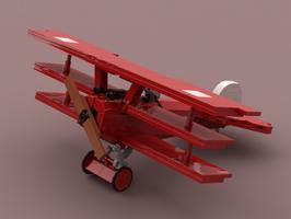 Набор LEGO Fokker DR-1 - Baron Rouge