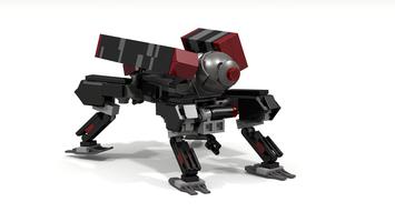 Набор LEGO MOC-25372 Metal Gear Solid Peace Walker - AL-Aurelia 8000