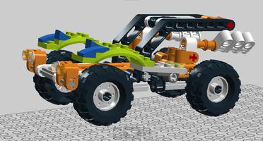Набор LEGO MOC-25435 42088 off-road modified