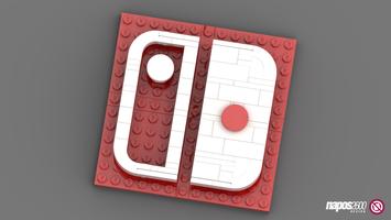 Набор LEGO Nintendo Switch Logo