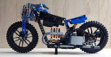 Набор LEGO MOC-25755 42063 C model Motorcycle
