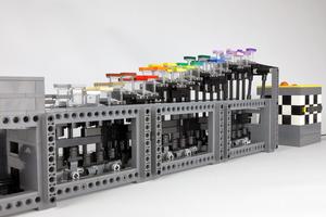 Набор LEGO MOC-25851 Rainbow Stepper GBC