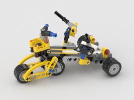 Набор LEGO MOC-25902 42031 Moped with sled