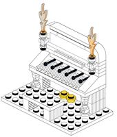 Набор LEGO Piano