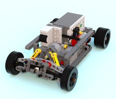Набор LEGO MOC-26185 Compact RWD chassis