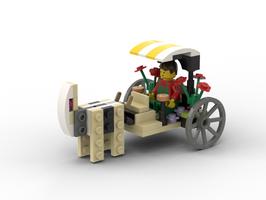 Набор LEGO Flower carriage (40140)