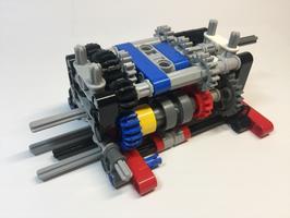 Набор LEGO MOC-26258 6-Speed Gearbox  ?????