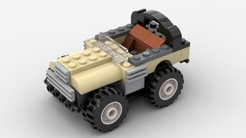 Набор LEGO MOC-26549 Safari Jeep
