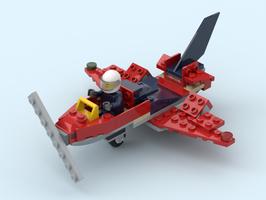 Набор LEGO MOC-26646 60177 Propeller plane