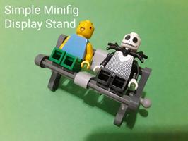 Набор LEGO MOC-27190 Simple Minifig Display Stand