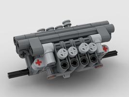 Набор LEGO MOC-27467 V8 Engine Basic Design
