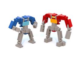 Набор LEGO Alpha and Bravo Mini Mechs (Soon to be available on MOCHUB)