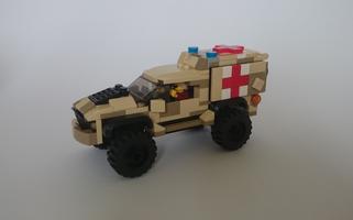 Набор LEGO Army Ambulance Desert paint scheme