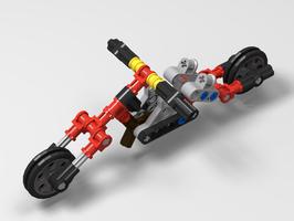 Набор LEGO MOC-28607 small motorbike