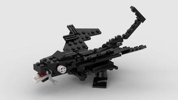 Набор LEGO MOC-28699 31091 Black Dragon