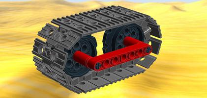 Набор LEGO Large Tracks - 7 Center