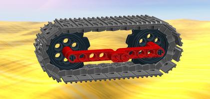 Набор LEGO Large Tracks - 10 Center