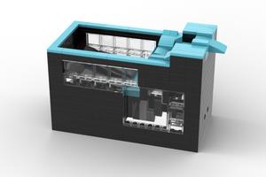 Набор LEGO Sloped Stepper - GBC Module